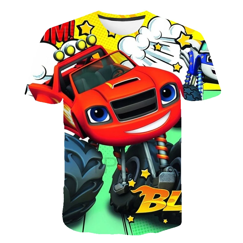 Baby Kids Cartoon Blaze And The Monster Machines 3D Tshirt Boys Girls Summer Video Game Children's Clothing From 2 To 7 Years 4T
Baby Kids Cartoon Blaze And The Monster Machines 3D Tshirt Boys Girls Summer Video Game Children's Clothing From 2 To 7 Years 4T