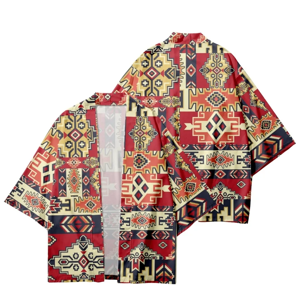 Ethnic Style Casual Summer Short Sleeve Kimono Shirt Unisex Casual Wear
Ethnic Style Casual Summer Short Sleeve Kimono Shirt Unisex Casual Wear