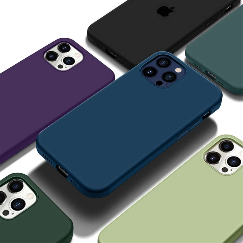 NEW Phone Shockproof Soft Case For iPhone 13 12 11 Pro Max Mini Square Liquid Silicone Cover For iphone XS XR X 7 8 Plus 6S Case
NEW Phone Shockproof Soft Case For iPhone 13 12 11 Pro Max Mini Square Liquid Silicone Cover For iphone XS XR X 7 8 Plus 6S Case