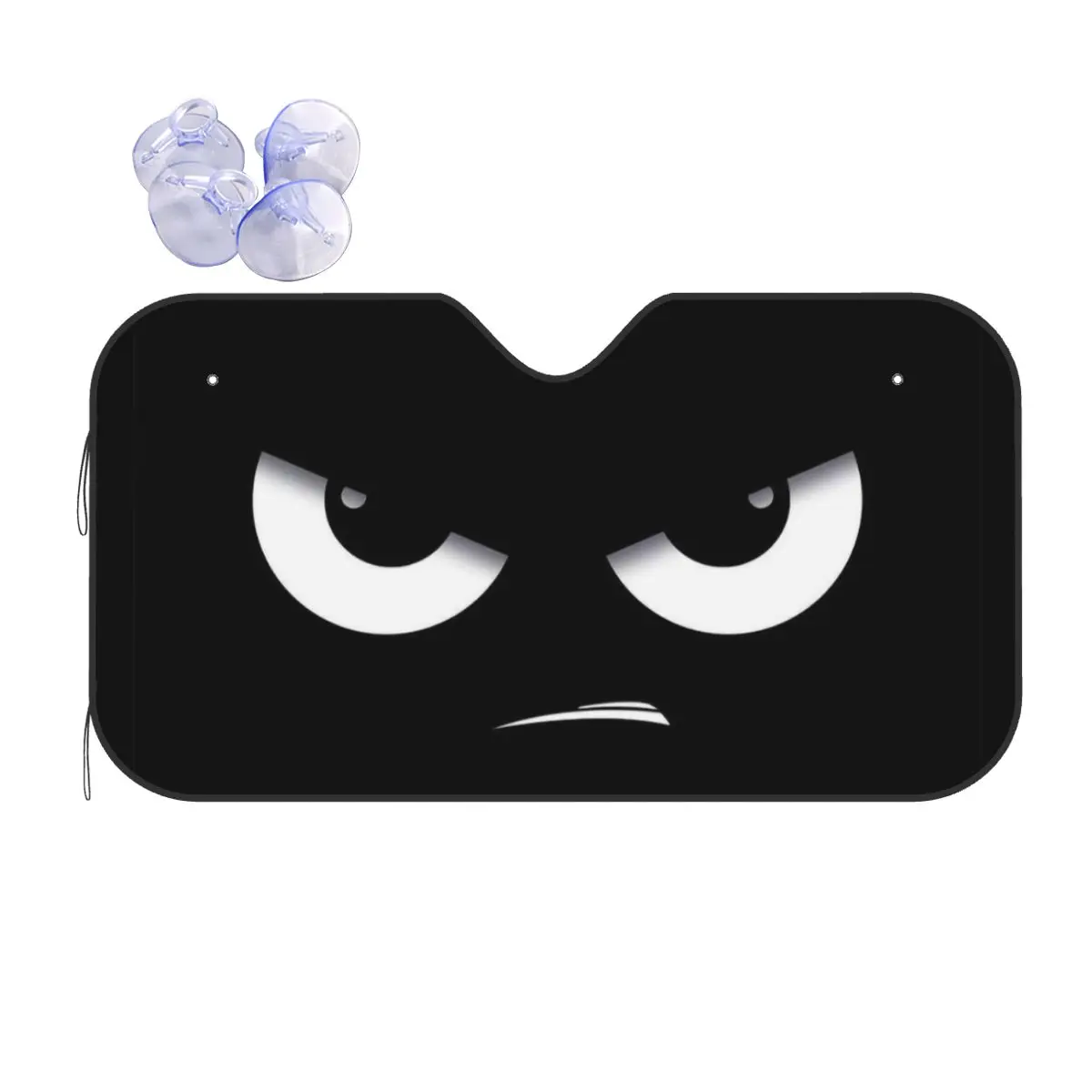 Angry Eyes Novelty Windshield Sunshade Cartoon Foils Car Window Windscreen Cover Car-styling
Angry Eyes Novelty Windshield Sunshade Cartoon Foils Car Window Windscreen Cover Car-styling