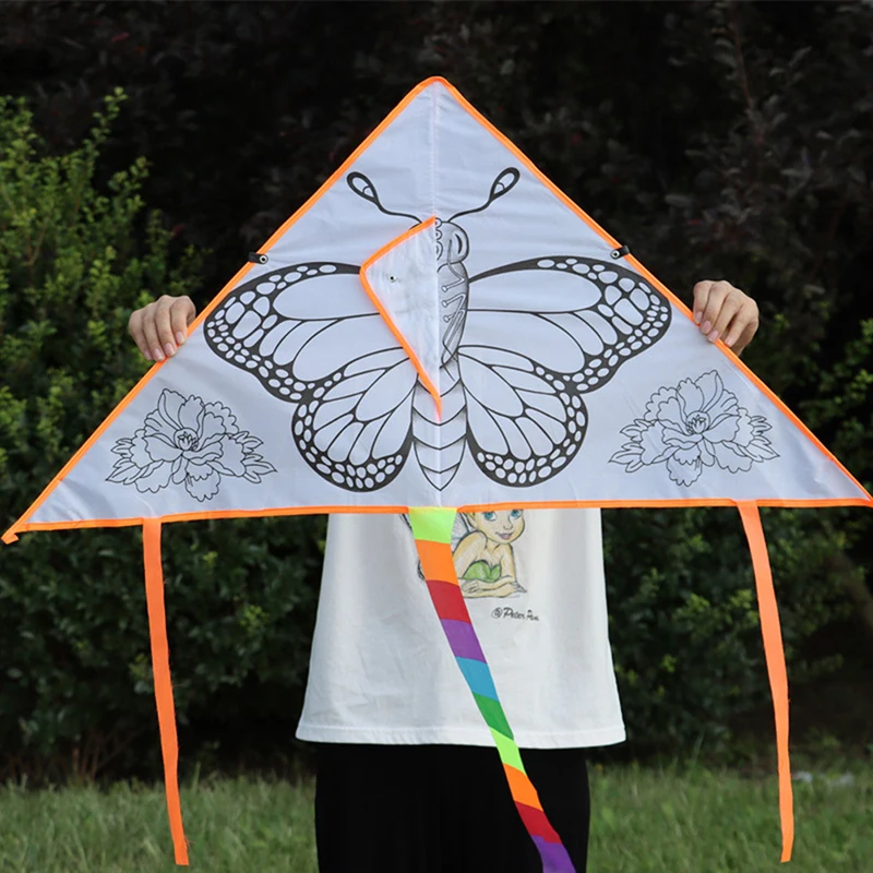 Blank Kite DIY Children Education Painting Kite Easy To Fly Children Kite Flying Toy Kids Outdoor Toys Gift for Birthday
Blank Kite DIY Children Education Painting Kite Easy To Fly Children Kite Flying Toy Kids Outdoor Toys Gift for Birthday