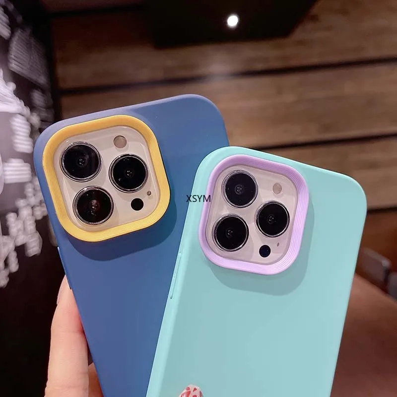 Suitable for Iphone13 Case IPhone 12promax Liquid Silicone IPhone 11 Contrast Three In One Protective Case Phone Covers
Suitable for Iphone13 Case IPhone 12promax Liquid Silicone IPhone 11 Contrast Three In One Protective Case Phone Covers