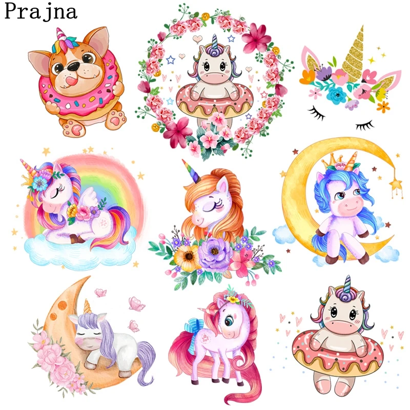 Cute Cartoon Unicorn Flower Heat Thermal Transfer Patch DIY Iron-On Transfers Patches For Clothing Stickers Animal Applique
Cute Cartoon Unicorn Flower Heat Thermal Transfer Patch DIY Iron-On Transfers Patches For Clothing Stickers Animal Applique