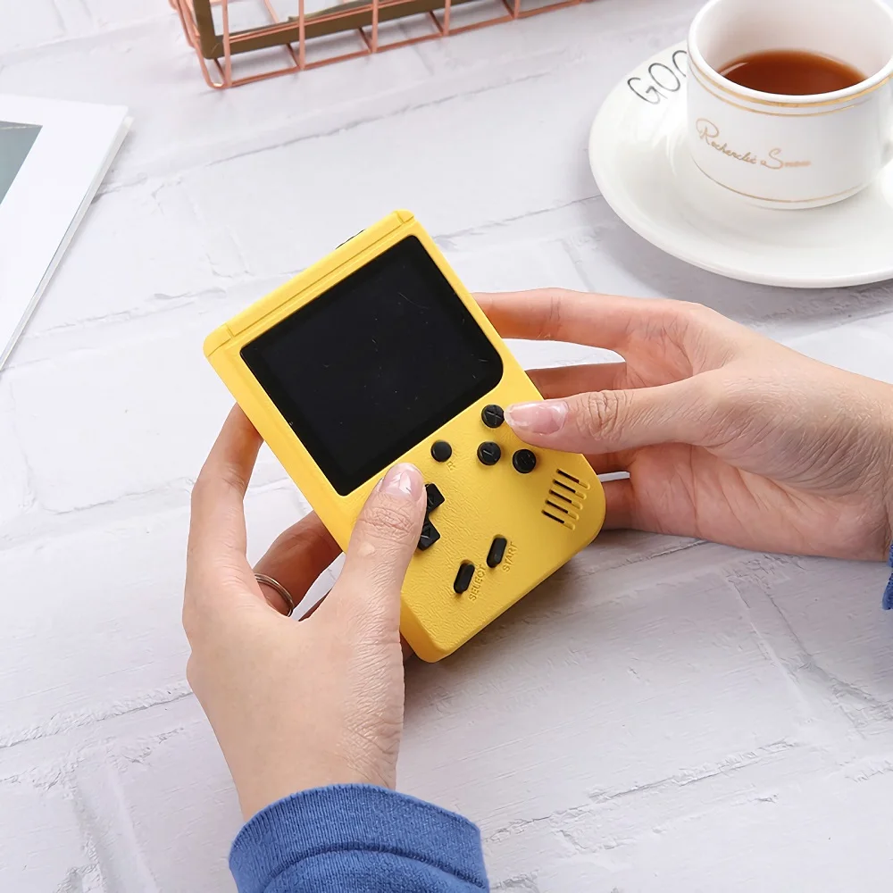 3.0 Inch Lcd Screen Retro Video Games Console Built-in 400 IN 1 Handheld Portable Pocket Mini Game Player for Christmas Gift
3.0 Inch Lcd Screen Retro Video Games Console Built-in 400 IN 1 Handheld Portable Pocket Mini Game Player for Christmas Gift