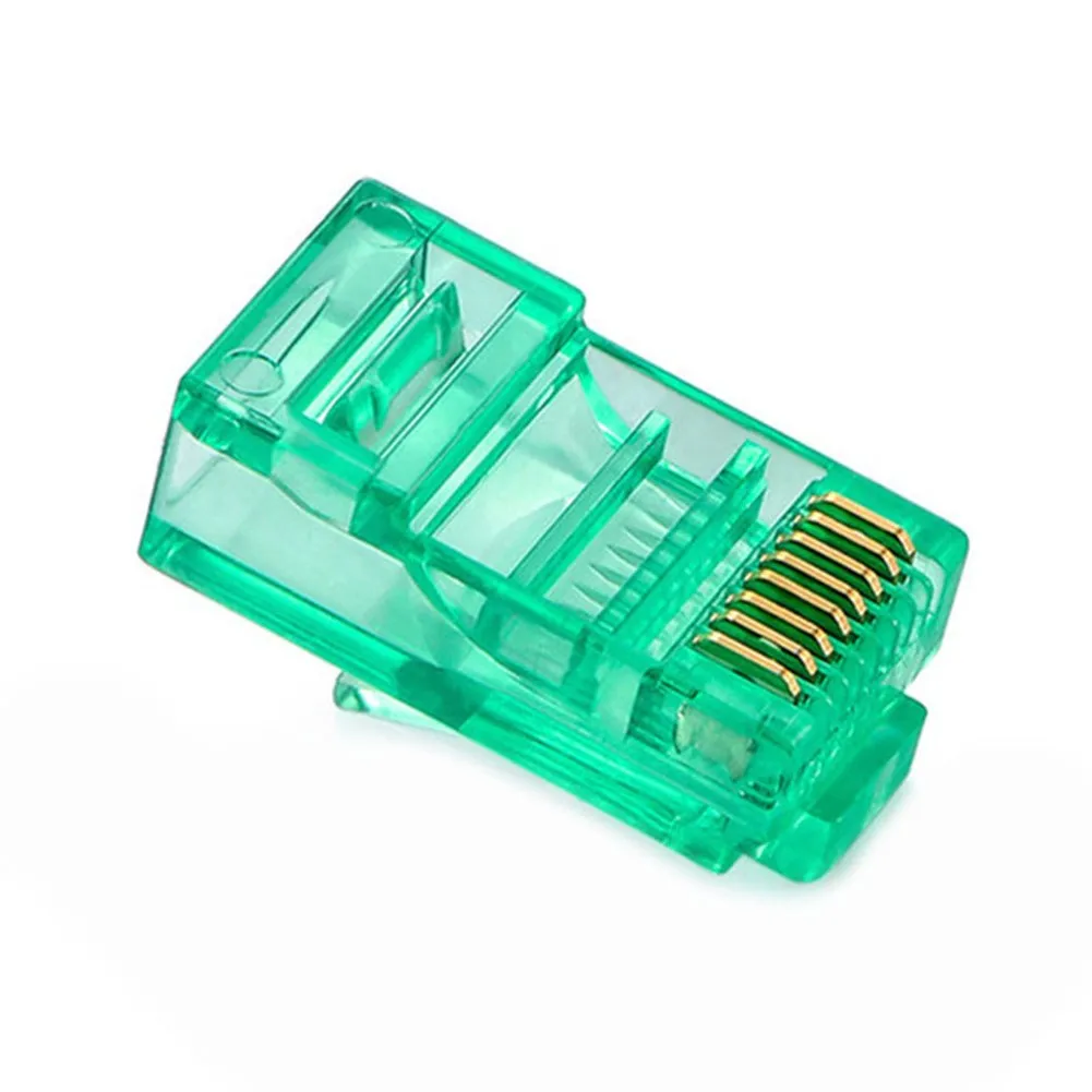 100Pcs RJ-45 CAT6 Multicolour Adapter Plug Ethernet Network Cable Connector Plugs Modular Connector Plugs For UTP Cat5 Cat5e
100Pcs RJ-45 CAT6 Multicolour Adapter Plug Ethernet Network Cable Connector Plugs Modular Connector Plugs For UTP Cat5 Cat5e