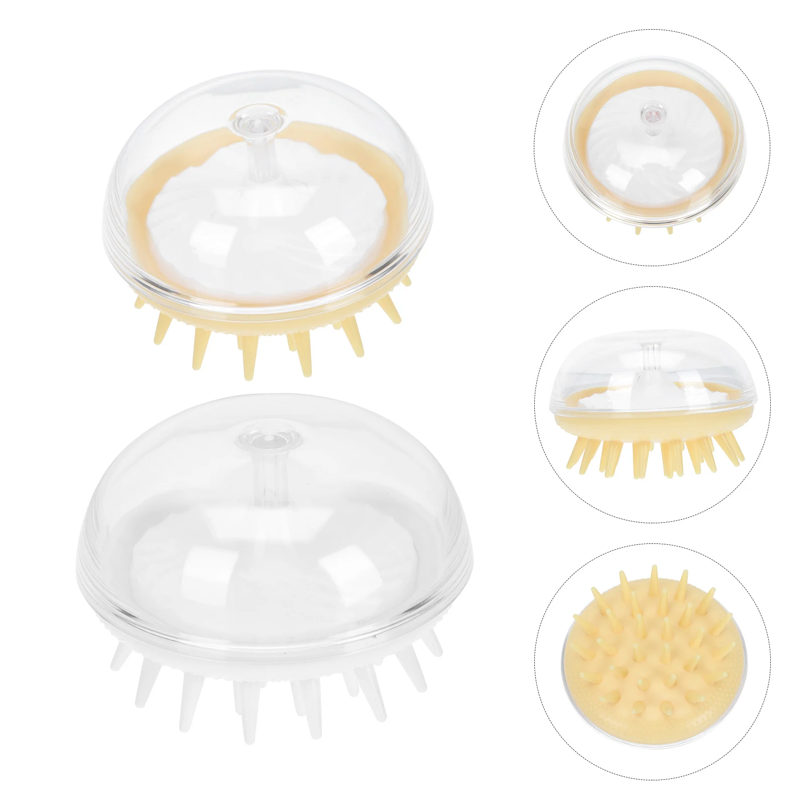 2pcs Scalp Massaging Brushes Hair Washing Brushes Practical Hair Grooming Tools
2pcs Scalp Massaging Brushes Hair Washing Brushes Practical Hair Grooming Tools