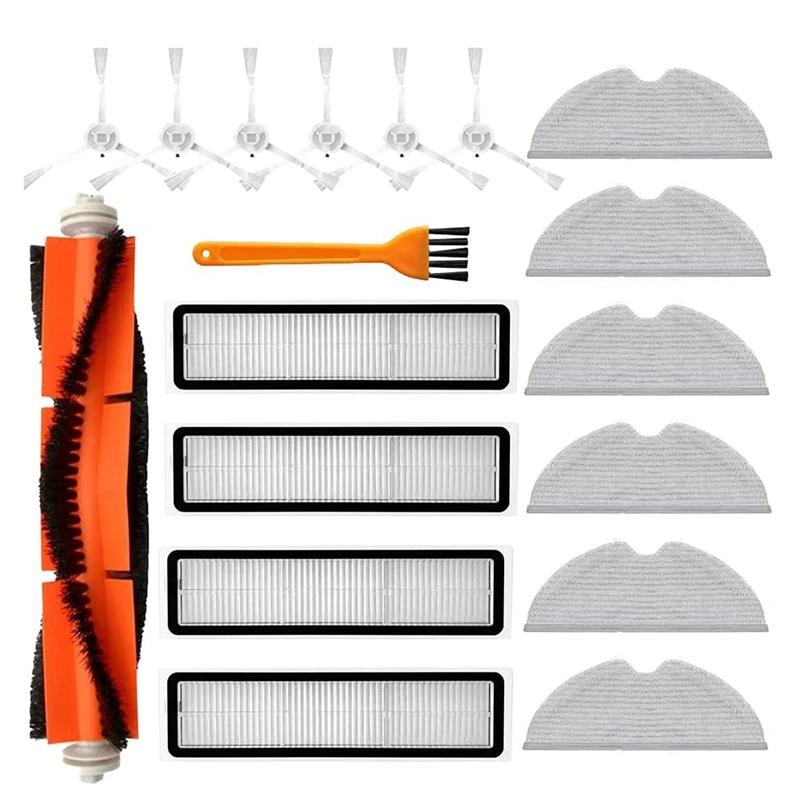 Pack Of 18 Replacement Parts Accessories For Dreame D9, Dreame D9 Max, Dreame L10 Pro Vacuum Cleaner.
Pack Of 18 Replacement Parts Accessories For Dreame D9, Dreame D9 Max, Dreame L10 Pro Vacuum Cleaner.