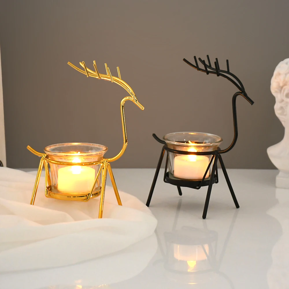 Metal Candle Holder Home Decor Accessories Ornaments Elk Candlesticks For Candles Christmas Decoration Wedding Home Office Decor
Metal Candle Holder Home Decor Accessories Ornaments Elk Candlesticks For Candles Christmas Decoration Wedding Home Office Decor