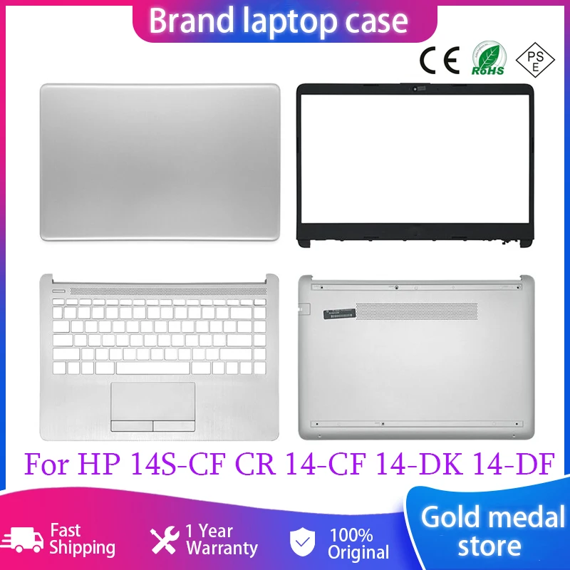 New Screen Cover For HP 14S-CR 14S-CF 14-CF 14-DK TPN-I130 I135 340 G5 LCD Back Cover Front Bezel Hinges Palmrest Bottom Case 
New Screen Cover For HP 14S-CR 14S-CF 14-CF 14-DK TPN-I130 I135 340 G5 LCD Back Cover Front Bezel Hinges Palmrest Bottom Case