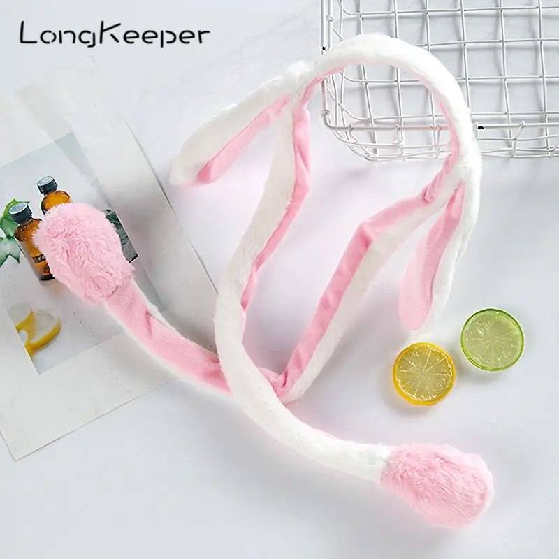 Fashion Moving Hat Rabbit Ears Plush Sweet Cute Airbag Cap for Kids Adults Gift Headwear Cute Funny Pink White Movable Ears
Fashion Moving Hat Rabbit Ears Plush Sweet Cute Airbag Cap for Kids Adults Gift Headwear Cute Funny Pink White Movable Ears