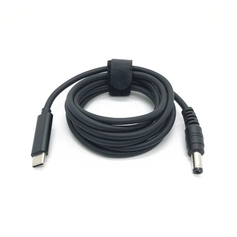 Type-C to DC 5.5x2.1mm Power Cable 4.92ft Barrel Jack Charger Cord Laptop Power Supply Fast Charging Cable Durable 
Type-C to DC 5.5x2.1mm Power Cable 4.92ft Barrel Jack Charger Cord Laptop Power Supply Fast Charging Cable Durable