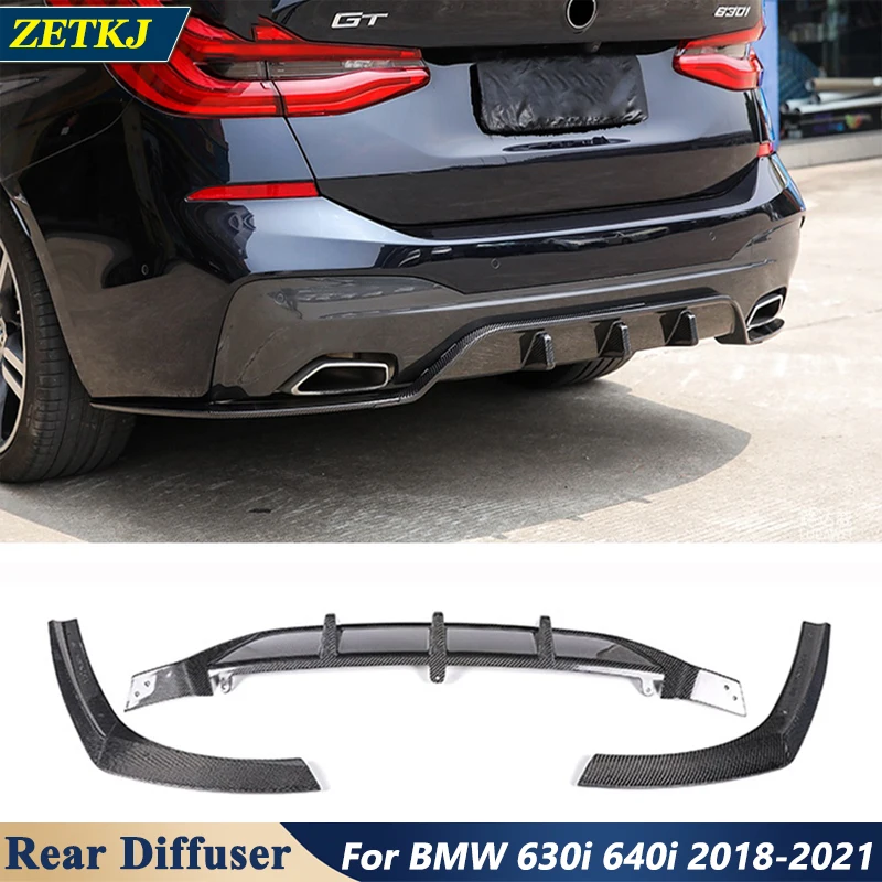 Real Carbon Fiber Car Front Rear Bumper Lip Shovel Diffuser Side Skirts for BMW New 6 Series GT 630i 640i Car Styling 2018-2021
Real Carbon Fiber Car Front Rear Bumper Lip Shovel Diffuser Side Skirts for BMW New 6 Series GT 630i 640i Car Styling 2018-2021