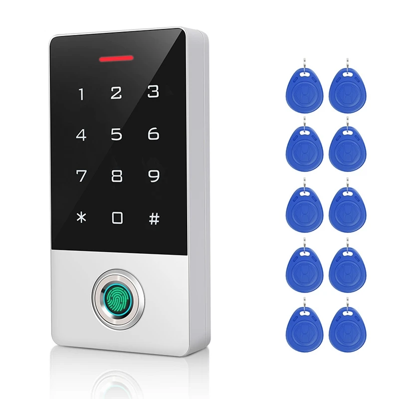 WIFI Tuya Metal Fingerprint Smart Door Lock Ip68 Waterproof PIN Card Access Control System Standalone Access Controller
WIFI Tuya Metal Fingerprint Smart Door Lock Ip68 Waterproof PIN Card Access Control System Standalone Access Controller