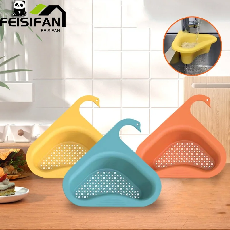 Home simple Multi-functional Hanging Faucet Triangular Shelf Drain Rack Kitchen Sink Drain Basket Rubbish Storage Tool Basket
Home simple Multi-functional Hanging Faucet Triangular Shelf Drain Rack Kitchen Sink Drain Basket Rubbish Storage Tool Basket