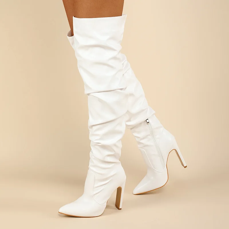 Large Size Thin Heel Pile Cavalier Boots 2022 New Wrinkled High Over Knee Women's Women Shoes Heels
Large Size Thin Heel Pile Cavalier Boots 2022 New Wrinkled High Over Knee Women's Women Shoes Heels