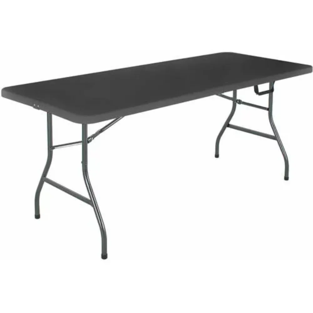 

Складной стол Cosco с 6 ножками, черный складной стол для кемпинга