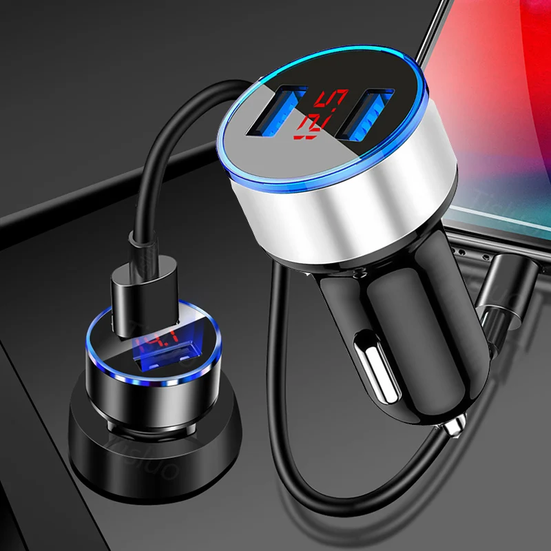 3.1A 12V Car Chargers 2 Ports Fast Charging For Chevrolet Cruze TRAX Aveo Lova Sail EPICA Captiva Malibu Volt Camaro
3.1A 12V Car Chargers 2 Ports Fast Charging For Chevrolet Cruze TRAX Aveo Lova Sail EPICA Captiva Malibu Volt Camaro