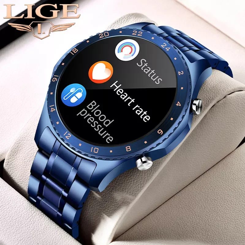 LIGE 2022 New Men Smart Watch Sports Fitness Watch Waterproof Full Touch Screen Bluetooth Call Smartwatch Mens For Android IOS
LIGE 2022 New Men Smart Watch Sports Fitness Watch Waterproof Full Touch Screen Bluetooth Call Smartwatch Mens For Android IOS