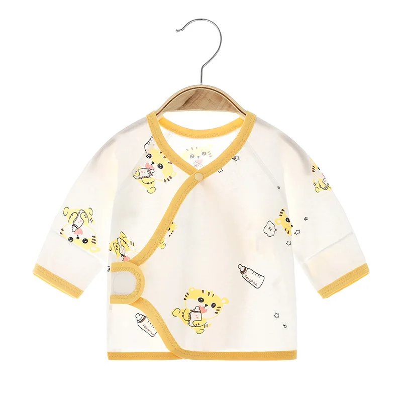 Newborn baby summer half back boneless cotton ultra-thin newborn pajamas full moon baby top air conditioner
Newborn baby summer half back boneless cotton ultra-thin newborn pajamas full moon baby top air conditioner