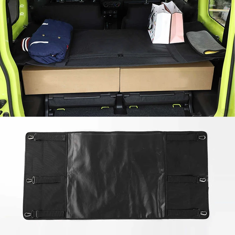 Car Rear Trunk Curtain Cover Storage Bag Net Black Stowing Tidying Shade Interior Accessories for Suzuki Jimny 2019 2020
Car Rear Trunk Curtain Cover Storage Bag Net Black Stowing Tidying Shade Interior Accessories for Suzuki Jimny 2019 2020