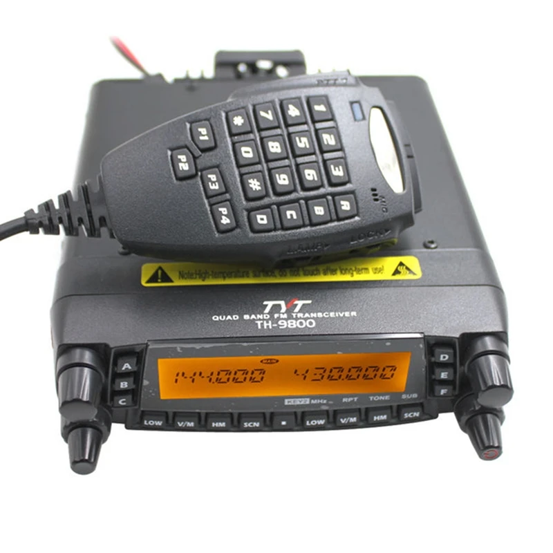 TH-9800 Quad Band 29/50/144/430Mhz 50W Walkie Talkie Upgraded TH9800 809CH Dual Display Mobile Radio Station
TH-9800 Quad Band 29/50/144/430Mhz 50W Walkie Talkie Upgraded TH9800 809CH Dual Display Mobile Radio Station
