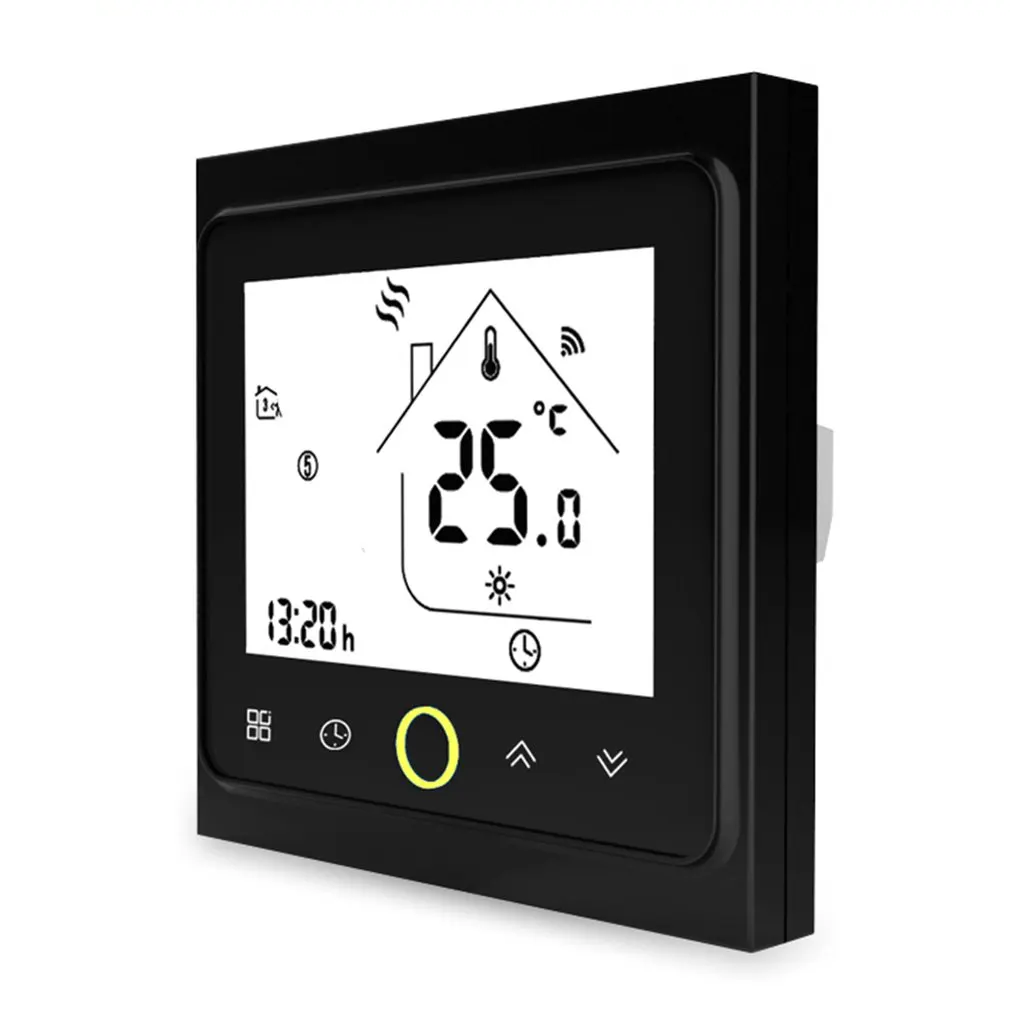 Wifi Thermostat Temperature Controller Supports Electric Heating And Heating Boilers Mobile Phone Control Timing Function
Wifi Thermostat Temperature Controller Supports Electric Heating And Heating Boilers Mobile Phone Control Timing Function