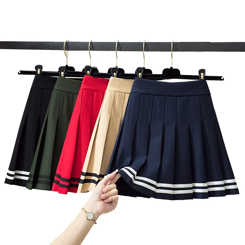 Fashion Women's Pleated Skirt Elastic Waist Woman Skirts College Style Black Female Mini Skirt High-waisted Ladies Dance Skirts
Fashion Women's Pleated Skirt Elastic Waist Woman Skirts College Style Black Female Mini Skirt High-waisted Ladies Dance Skirts