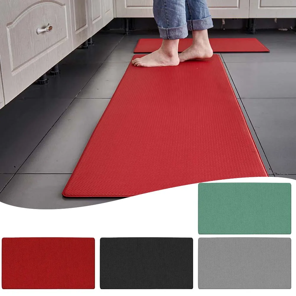 Kitchen Floor Mat Waterproof Oilproof Wash Free Long Strip Carpet Washable Carpet Anti Slip Floor Mat Bedroom Entrance Floor Pad
Kitchen Floor Mat Waterproof Oilproof Wash Free Long Strip Carpet Washable Carpet Anti Slip Floor Mat Bedroom Entrance Floor Pad