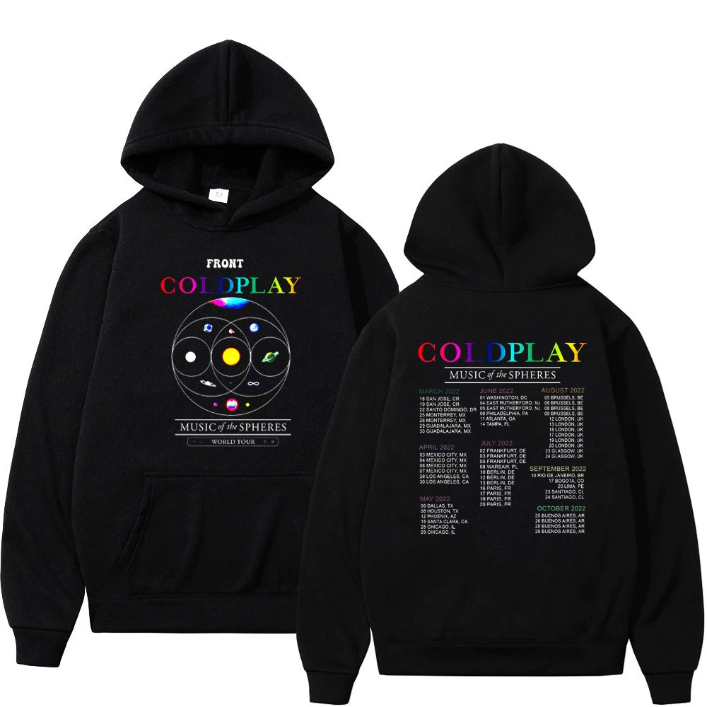 2022 New Rock Band Coldplay Music of The Spheres Tour Hoodie Hip Hop Oversize Sweatshirts Vintage Streetwear Hoodies Men Women
2022 New Rock Band Coldplay Music of The Spheres Tour Hoodie Hip Hop Oversize Sweatshirts Vintage Streetwear Hoodies Men Women