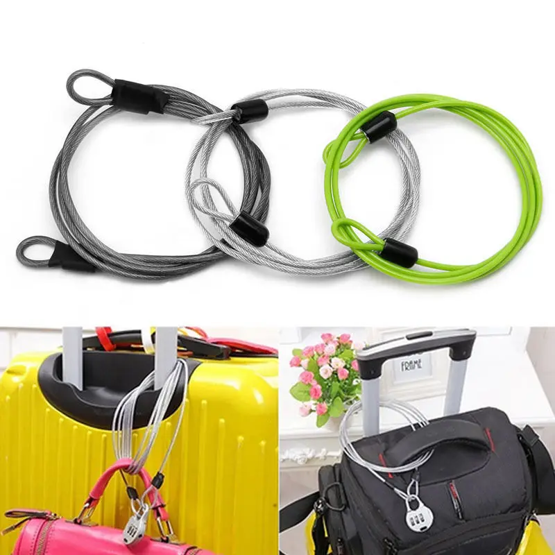 1 Pcs Wire Rope Metal Lock General Lock for Car Garments Car Cover Luggage, Bicycle Wire Wire, Outdoor Lock Wire
1 Pcs Wire Rope Metal Lock General Lock for Car Garments Car Cover Luggage, Bicycle Wire Wire, Outdoor Lock Wire