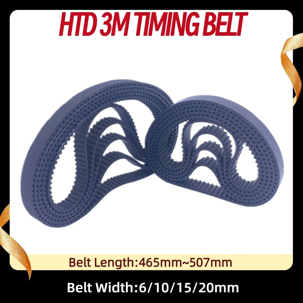 Ремень ГРМ HTD 3M 6-20 мм 465-507 мм
Ремень ГРМ HTD 3M 6-20 мм 465-507 мм
