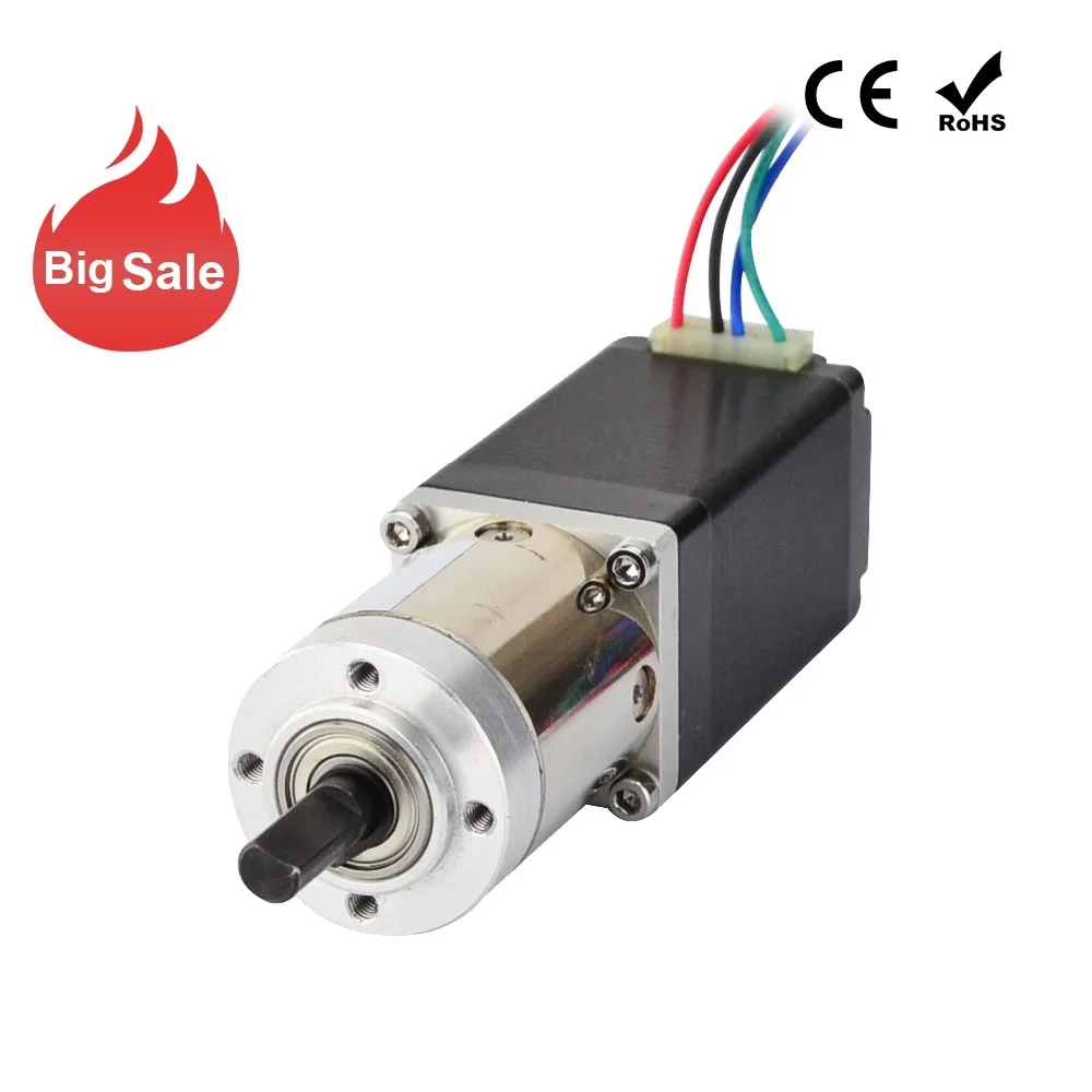 27:1 Planetary Gearbox Nema 11 Stepper Motor 0.67A for DIY CNC Robot 3D Printer
27:1 Planetary Gearbox Nema 11 Stepper Motor 0.67A for DIY CNC Robot 3D Printer