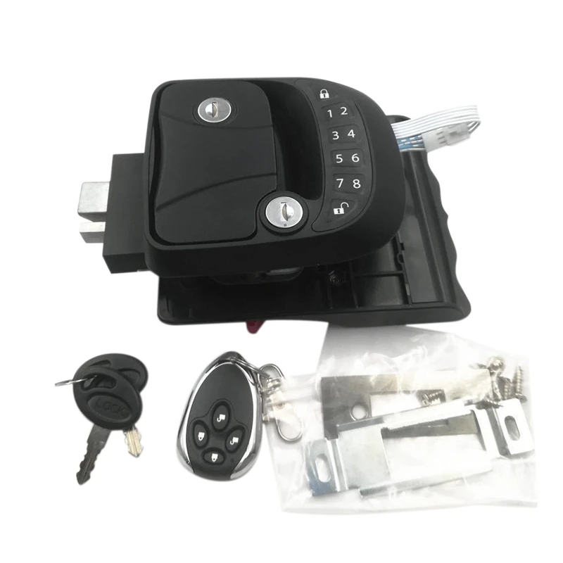 RV Keyless Entry Door Lock Caravan Remote Lock For Camper RV Caravan Trailer Boat Motorhome Door Handle Latch
RV Keyless Entry Door Lock Caravan Remote Lock For Camper RV Caravan Trailer Boat Motorhome Door Handle Latch