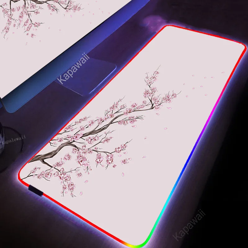 Sakura LED Light DeskMat XXL Computer Mousepad Pink Flower Backlight Keyboard Cover Table Mause Gaming Mouse Pad RGB Carpe 90x40
Sakura LED Light DeskMat XXL Computer Mousepad Pink Flower Backlight Keyboard Cover Table Mause Gaming Mouse Pad RGB Carpe 90x40