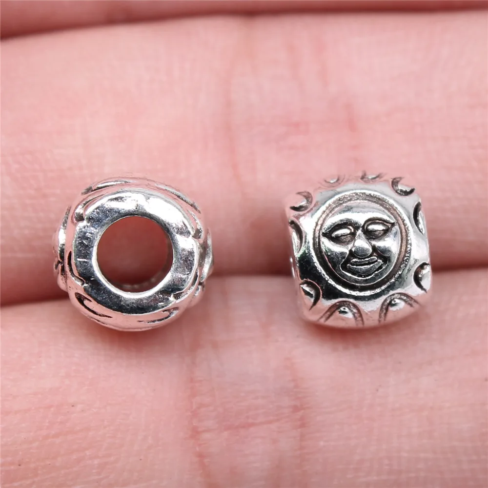 10 шт. 9x10x10 мм античный серебряный цвет солнце лицо Бусины Подвески для изготовления ювелирных изделий B15797 
10 шт. 9x10x10 мм античный серебряный цвет солнце лицо Бусины Подвески для изготовления ювелирных изделий B15797