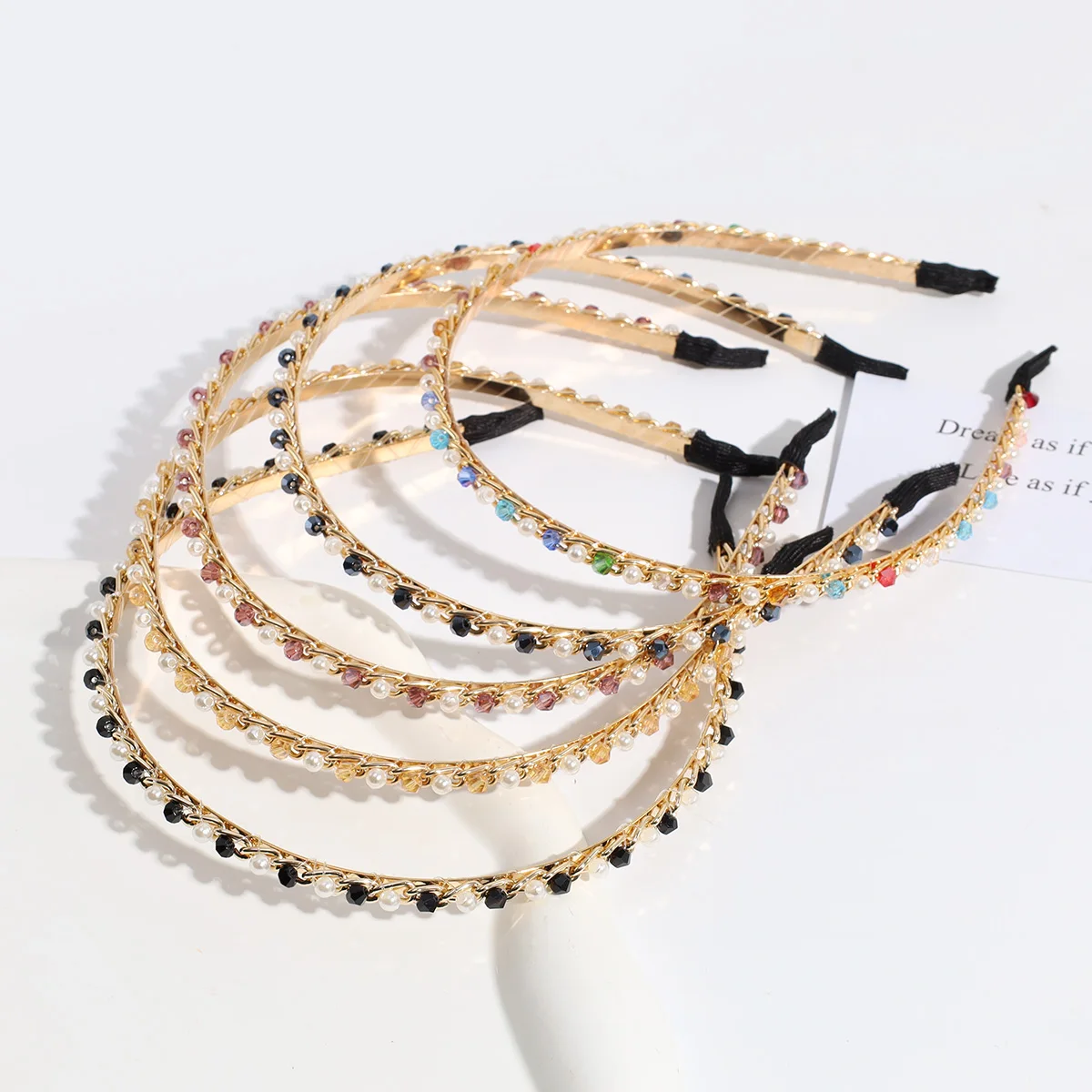 New Rhinestone Hair Bands Headband Pearl Alloy Ladies Elegant Jewelry Crystal Hair Bands Fashion Luxury Hair Accessories Gift
New Rhinestone Hair Bands Headband Pearl Alloy Ladies Elegant Jewelry Crystal Hair Bands Fashion Luxury Hair Accessories Gift