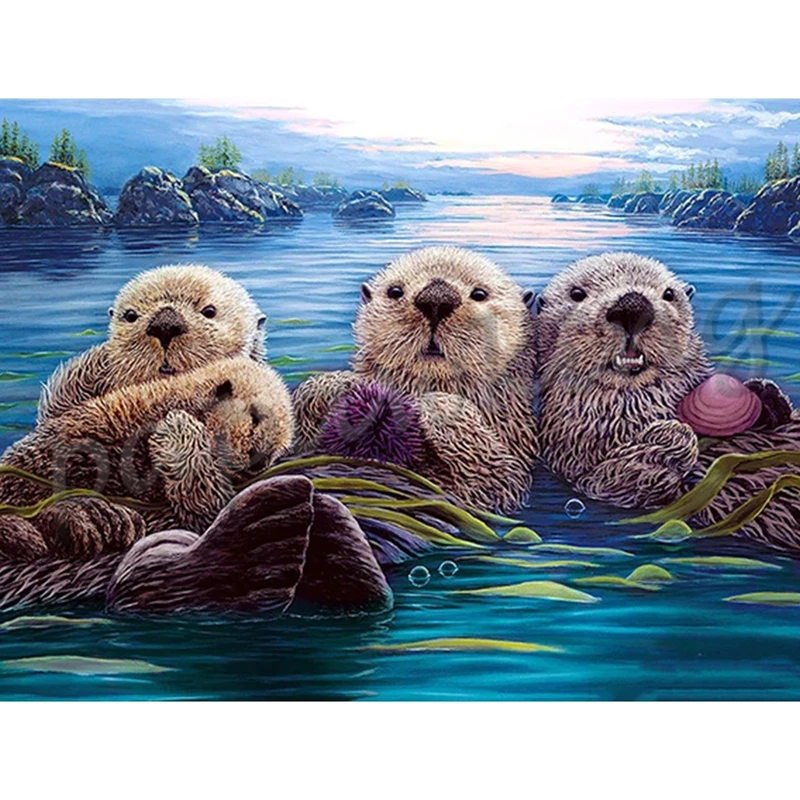 Papawking Full Square/round 5D Diamond Painting Sea Otter Diy Diamond Embroidery Animal Mosaic Kit Needlework Stitch Home Decor
Papawking Full Square/round 5D Diamond Painting Sea Otter Diy Diamond Embroidery Animal Mosaic Kit Needlework Stitch Home Decor