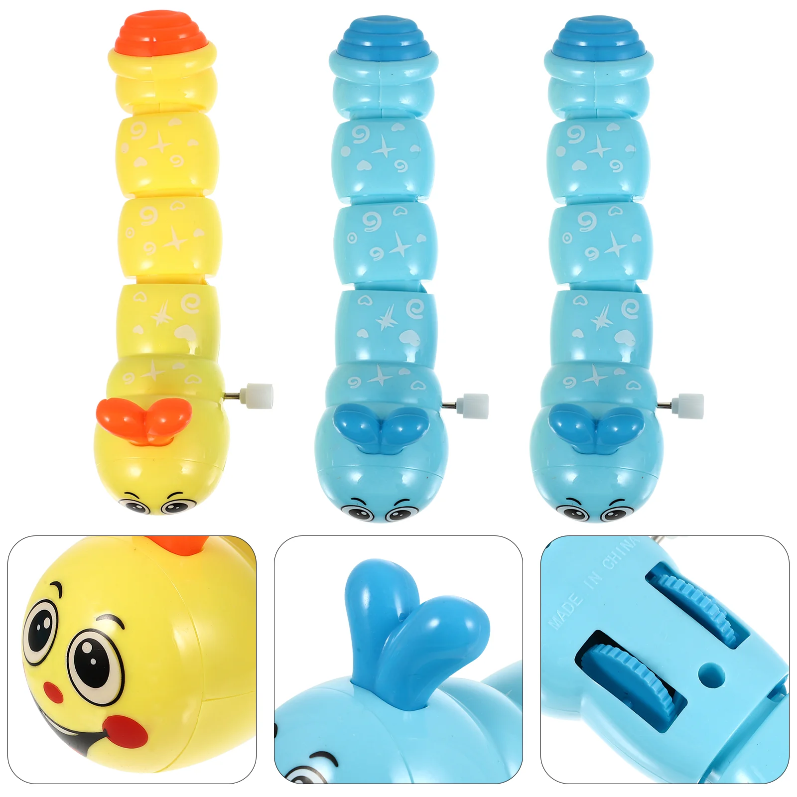 3 Pcs Caterpillar Bulk Toys Kids Party Favor Plaything Wind Up Baby Cartoon Plastic Clockwork Infant
3 Pcs Caterpillar Bulk Toys Kids Party Favor Plaything Wind Up Baby Cartoon Plastic Clockwork Infant