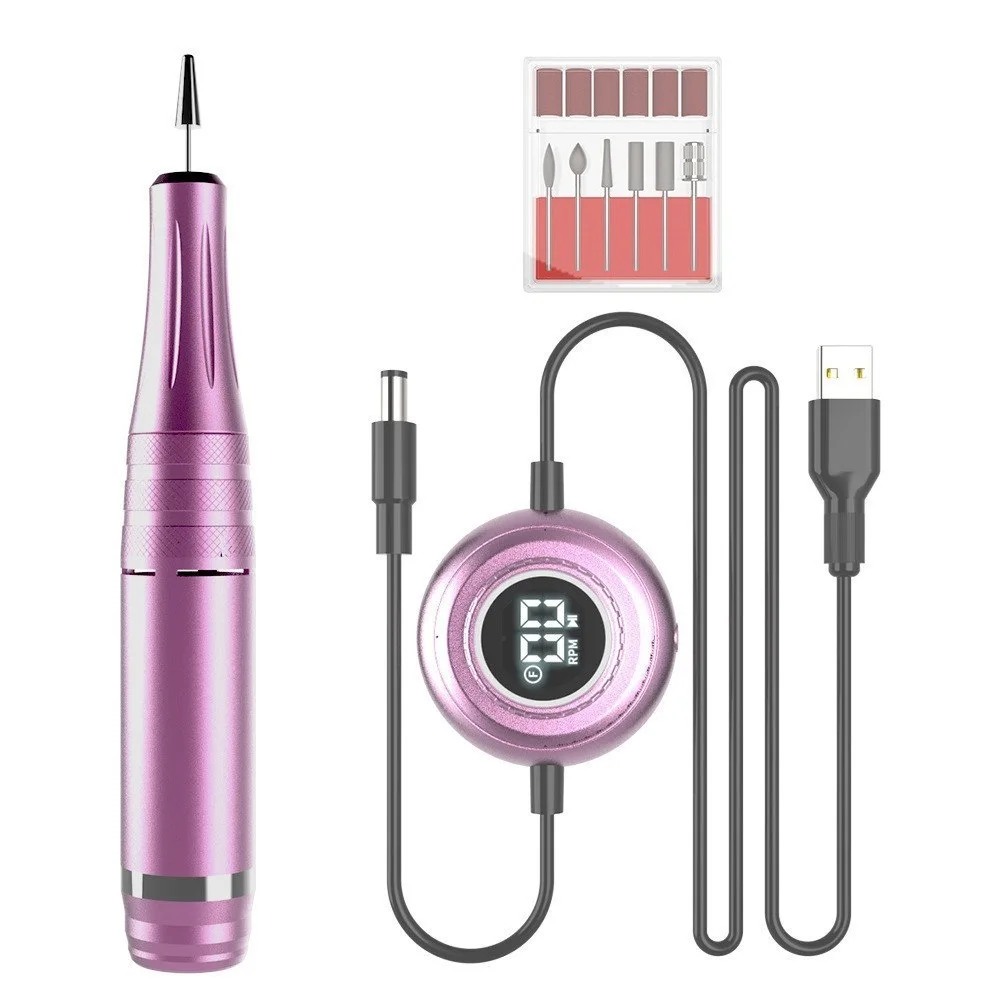 Manicure Machine Electric Nail Drill Portable Nail Lathe Electric Manicure Cutter Set Nail Gel Polisher Salon Equipment 35000RPM
Manicure Machine Electric Nail Drill Portable Nail Lathe Electric Manicure Cutter Set Nail Gel Polisher Salon Equipment 35000RPM