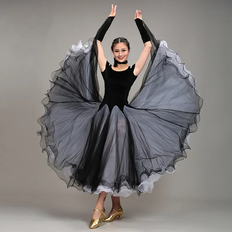 

Женское платье для современных танцев, стандартная одежда для бальных танцев, Латиноамериканского Танго, костюм для соревнований по джазу и вальцу, одежда для выступлений для девочек, 2023