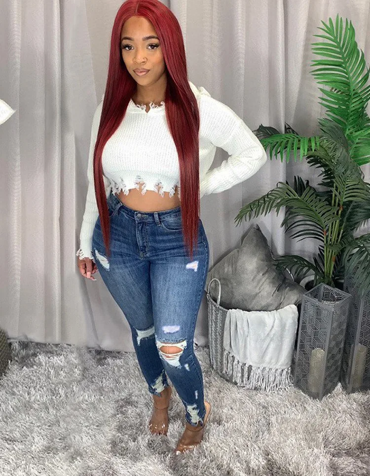 Spring 2023 Fashion New Women's Jeans High Waist Elastic Big Fat Pants Pencil Feet Pants Women
Spring 2023 Fashion New Women's Jeans High Waist Elastic Big Fat Pants Pencil Feet Pants Women