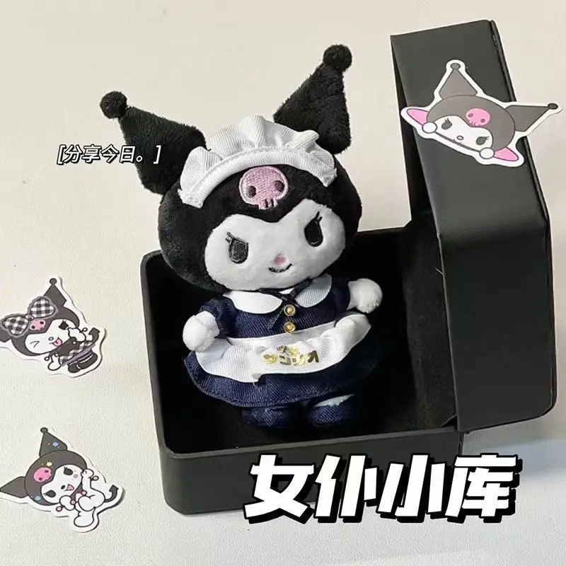 San Lio Kulomi Maid Cartoon Doll Cute Bag Pendant Keychain Plush Peripheral Doll Gift for Girls Little Surprise
San Lio Kulomi Maid Cartoon Doll Cute Bag Pendant Keychain Plush Peripheral Doll Gift for Girls Little Surprise