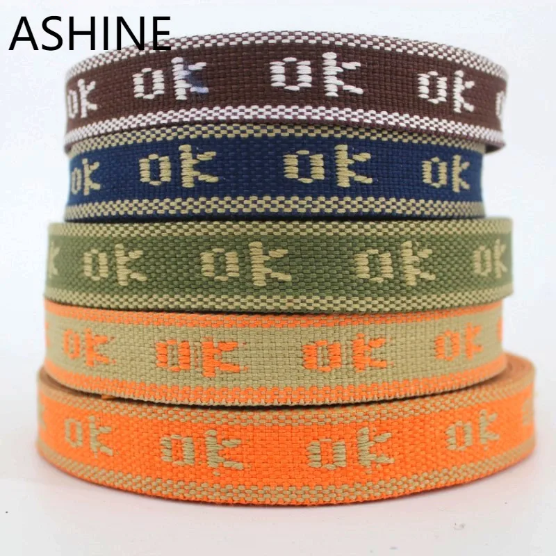 5 yard 25mm Jacquard Cotton/polyester Webbing Straps Tape Bag Shoes pet towing belt, bag decorative accessories
5 yard 25mm Jacquard Cotton/polyester Webbing Straps Tape Bag Shoes pet towing belt, bag decorative accessories
