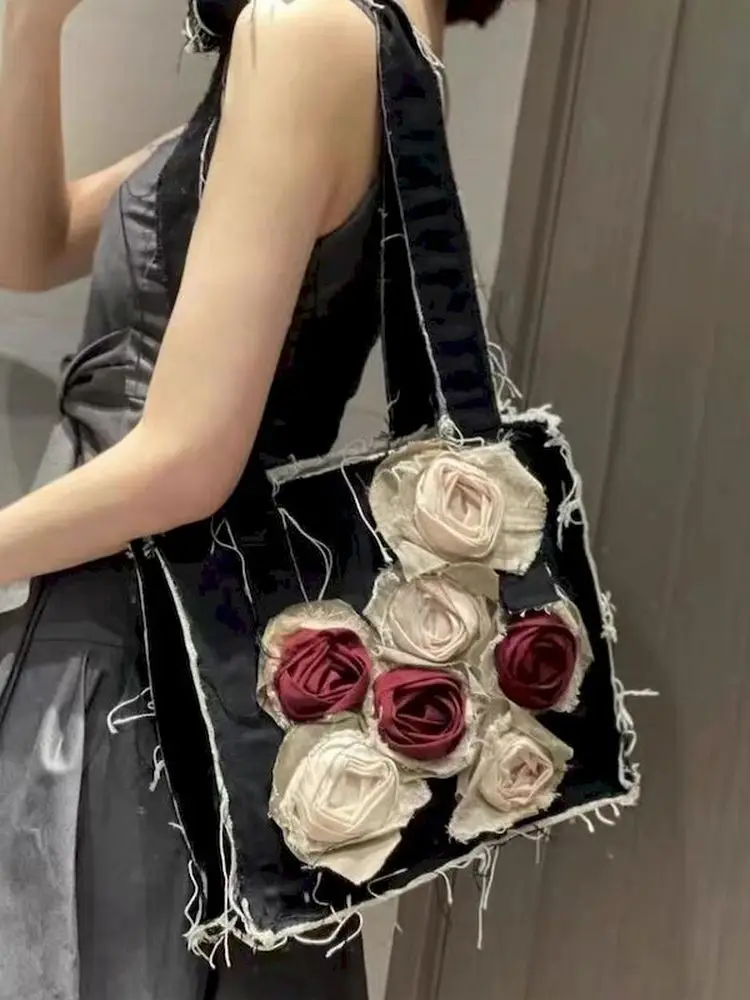 Harajuku Women's Bag Niche Design Rose Rose Flower Bag New Shoulder Bag Bag Fanny Packs for Women Fashionable Cross Body Bag
Harajuku Women's Bag Niche Design Rose Rose Flower Bag New Shoulder Bag Bag Fanny Packs for Women Fashionable Cross Body Bag