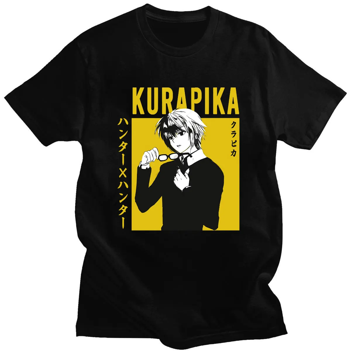 Женская футболка Kurapika, с изображением аниме, охотников и охотников, летняя, свободная, с коротким рукавом, Y2k
Женская футболка Kurapika, с изображением аниме, охотников и охотников, летняя, свободная, с коротким рукавом, Y2k