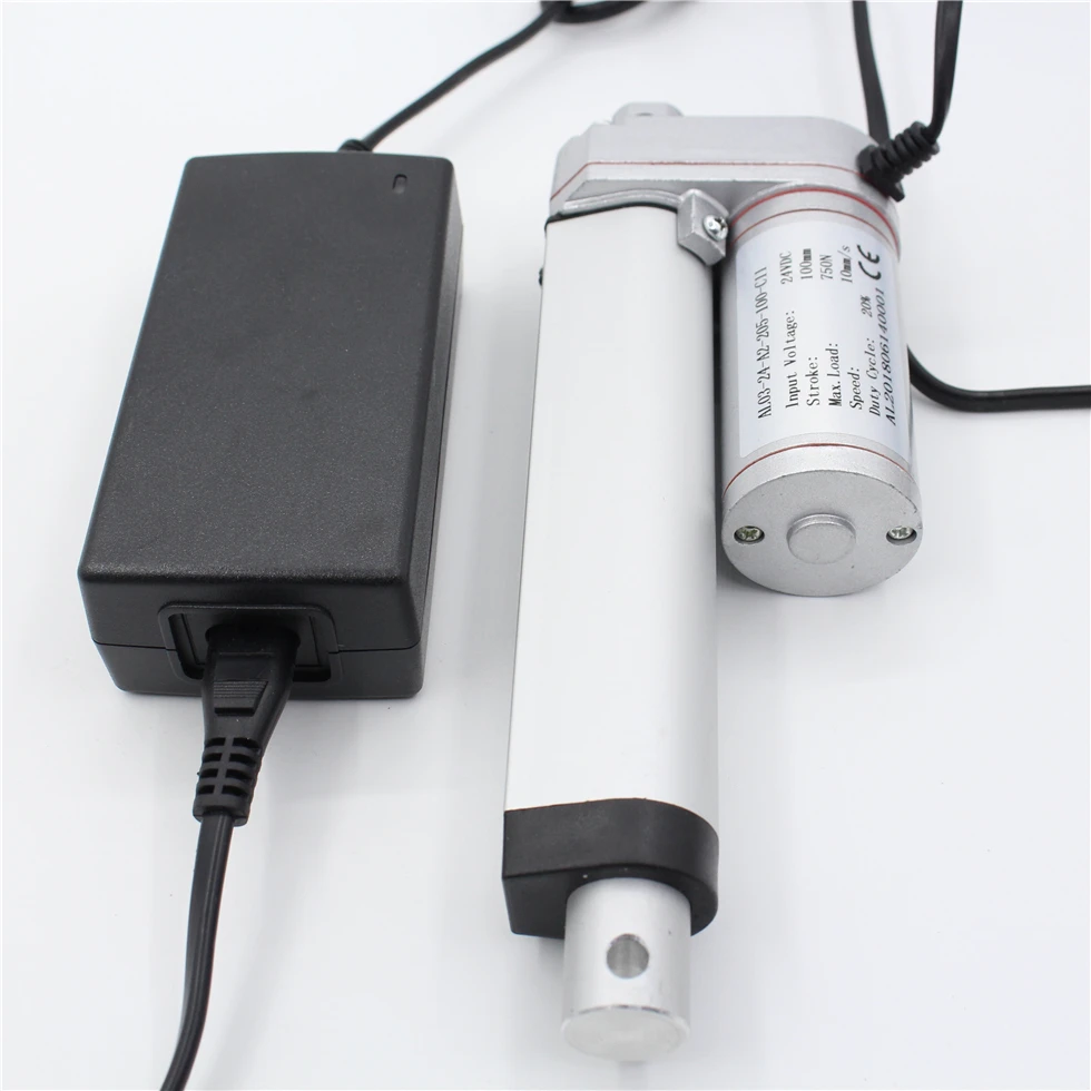 650mm stroke DC motor Multi-function wireless controlled Linear Actuator w/ Brackets 220lbs Pound Max Lift for scissor lift
650mm stroke DC motor Multi-function wireless controlled Linear Actuator w/ Brackets 220lbs Pound Max Lift for scissor lift