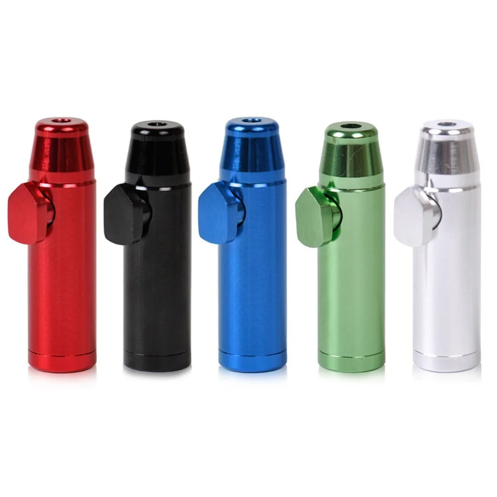1pcs Dispenser Aluminum Snuff Snorter Snuff Bottle Bullet-shaped Bullet Shape Metal Rocket
1pcs Dispenser Aluminum Snuff Snorter Snuff Bottle Bullet-shaped Bullet Shape Metal Rocket