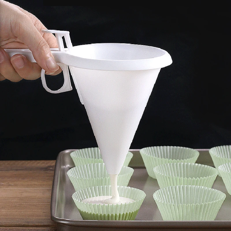 Adjustable Icing Candy Funnel Chocolate Pastry Mold Batter Dispenser Cream Cookie Cupcake Pancake Muffi Kitchen Baking Tools
Adjustable Icing Candy Funnel Chocolate Pastry Mold Batter Dispenser Cream Cookie Cupcake Pancake Muffi Kitchen Baking Tools