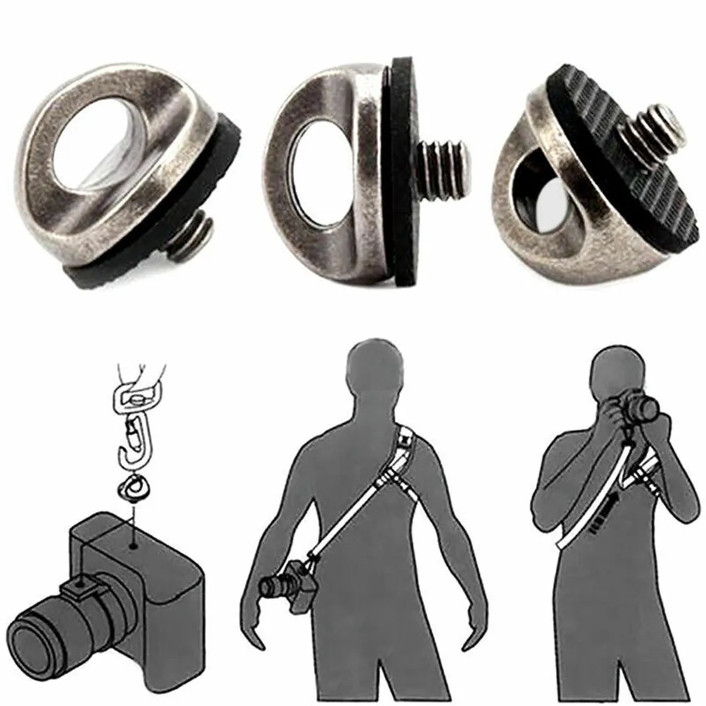 1/2/5Pcs Durable 1/4" Screw Connecting Adapter Camera / Camcorder Shoulder Quick Sling Strap Accessories
1/2/5Pcs Durable 1/4" Screw Connecting Adapter Camera / Camcorder Shoulder Quick Sling Strap Accessories