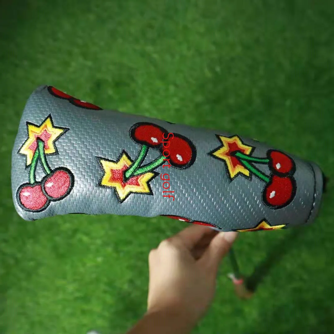 Cherried Embroidery Golf Club Blade Putter Headcover Verclo Closed All Kinds of Golf Blade Putter Head Protect Cover
Cherried Embroidery Golf Club Blade Putter Headcover Verclo Closed All Kinds of Golf Blade Putter Head Protect Cover